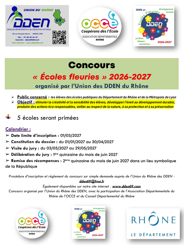 Affiche 2026 2027