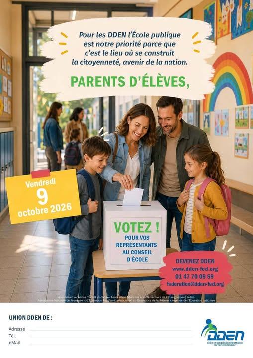 Elections parents d42l7ves
